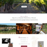 Le domaine des Pascales - projet réalisé par l'agence Panda Marketing Digital